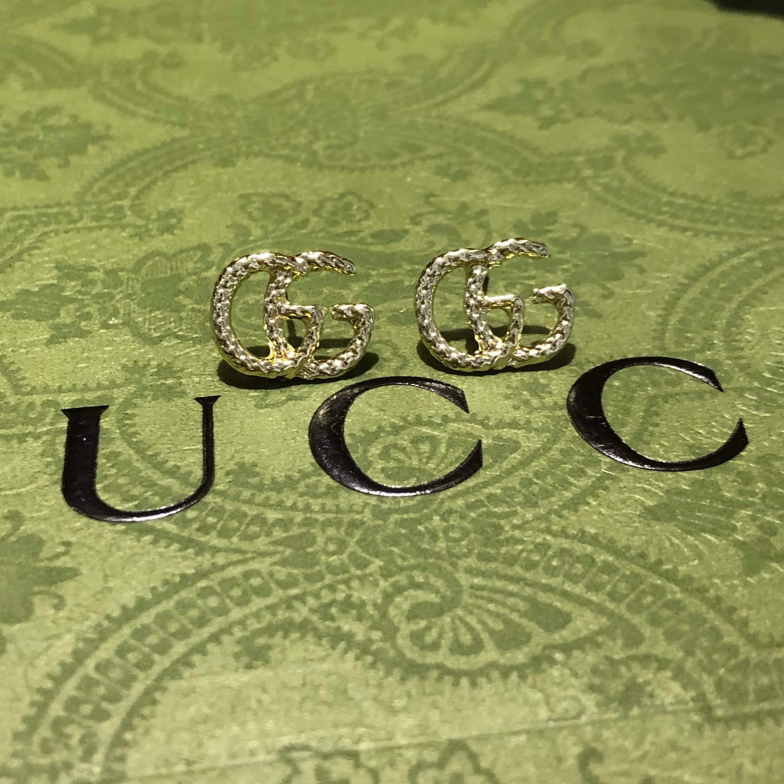 Gucci Gg Gold Earrings