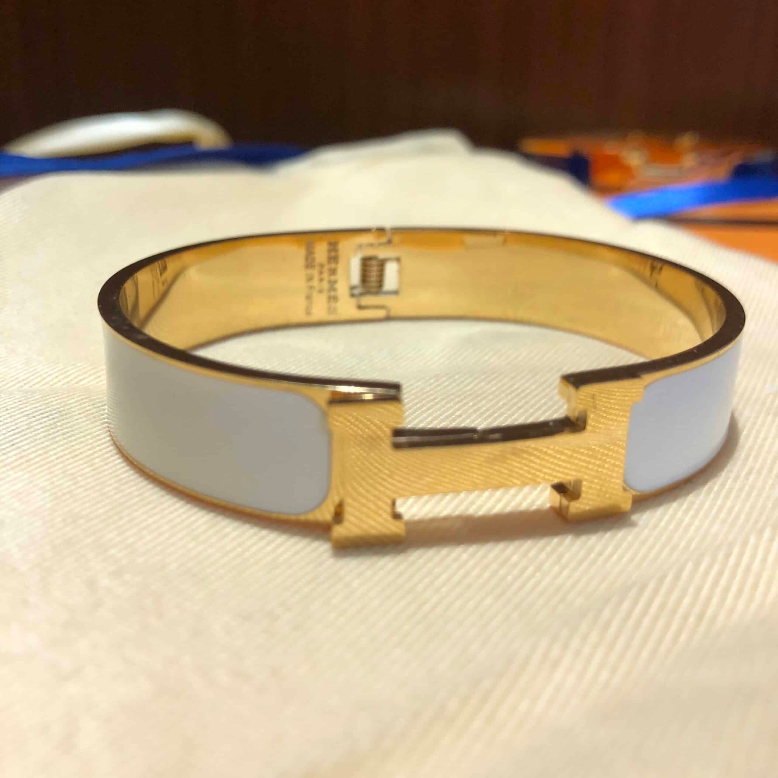 Hermes Clic Clac H Bracelet Gold