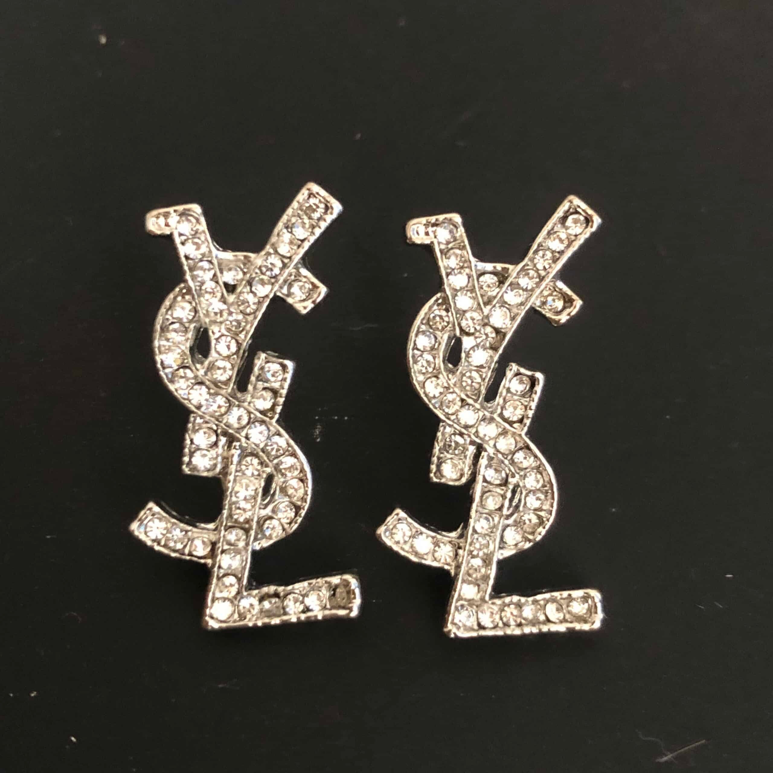 Saint Laurent Diamond Earrings