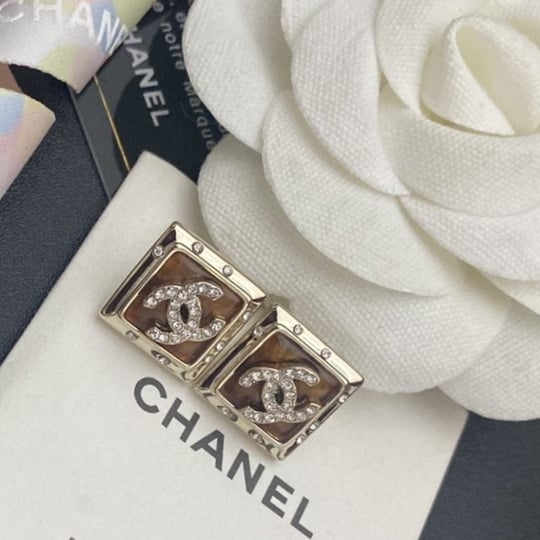 Chanel Cc Earrings