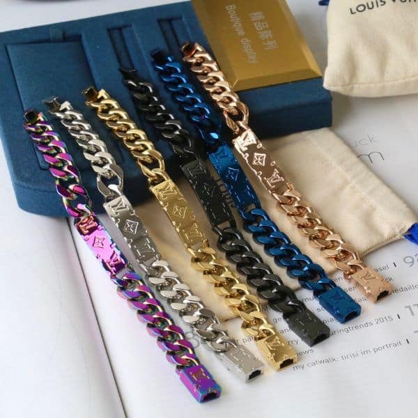 Louis Vuitton Monogram Chain Bracelet