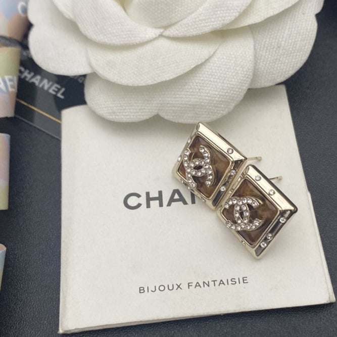 Chanel Cc Earrings