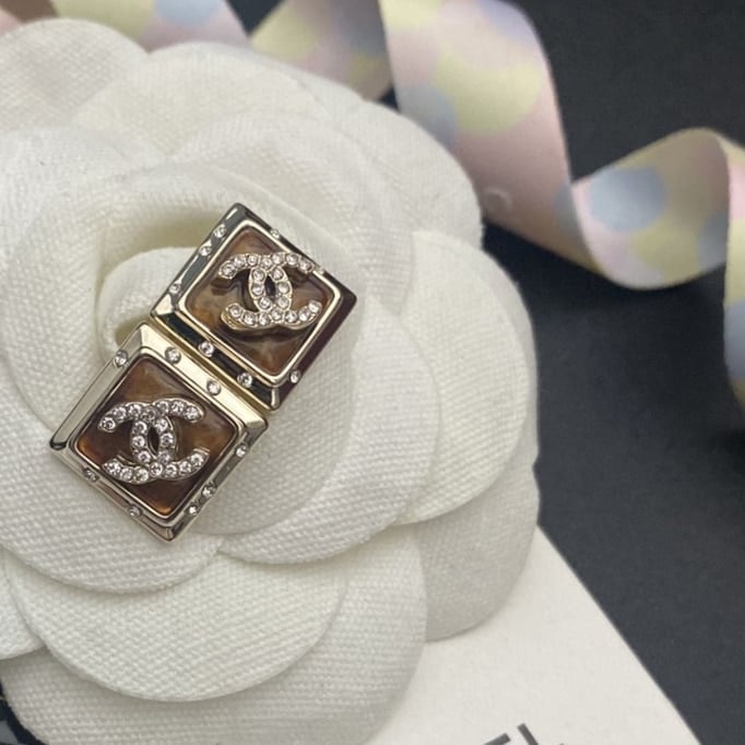 Chanel Cc Earrings