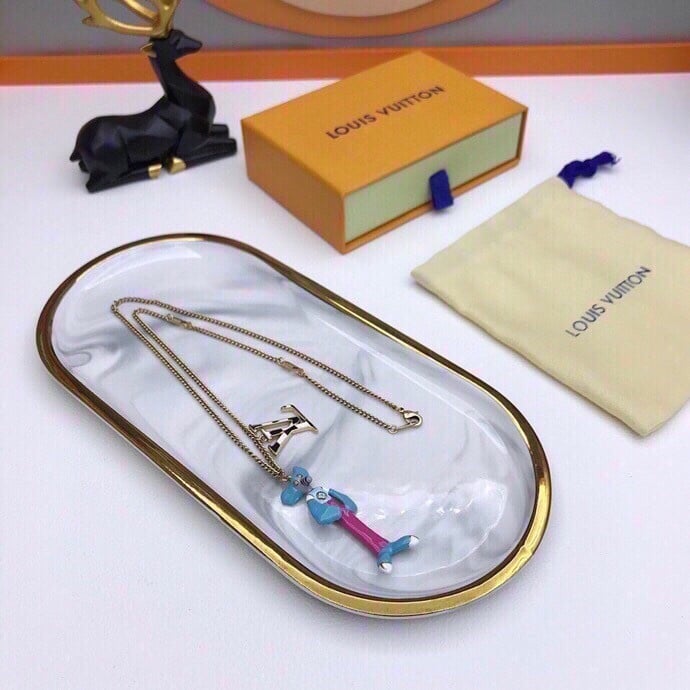 Louis Vuitton Gold Necklace
