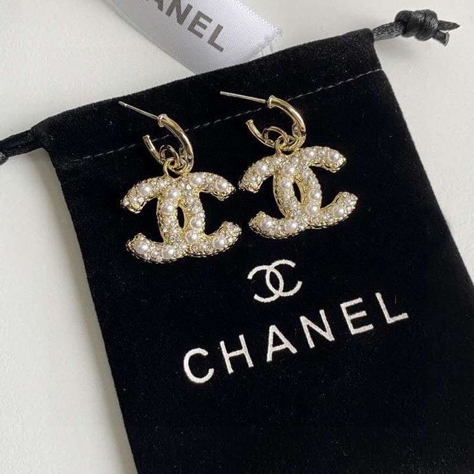 Chanel Cc Earrings