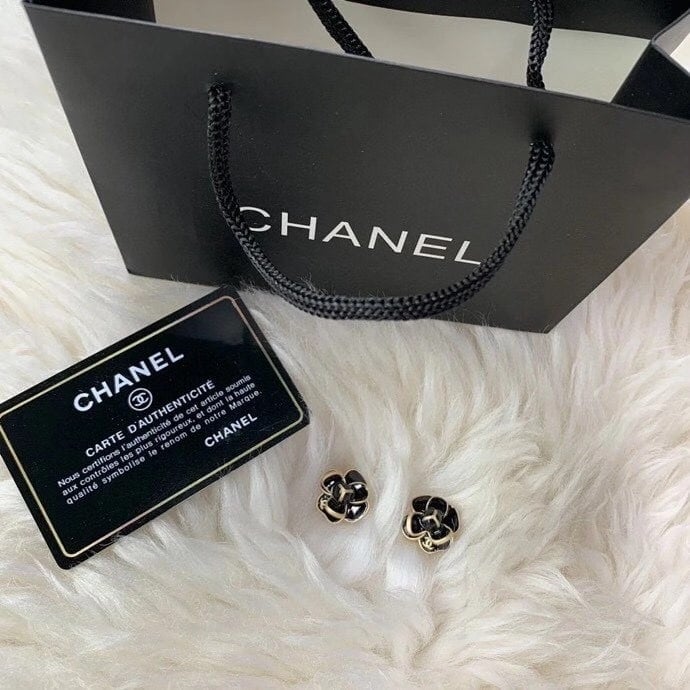 Chanel Flower Earrings
