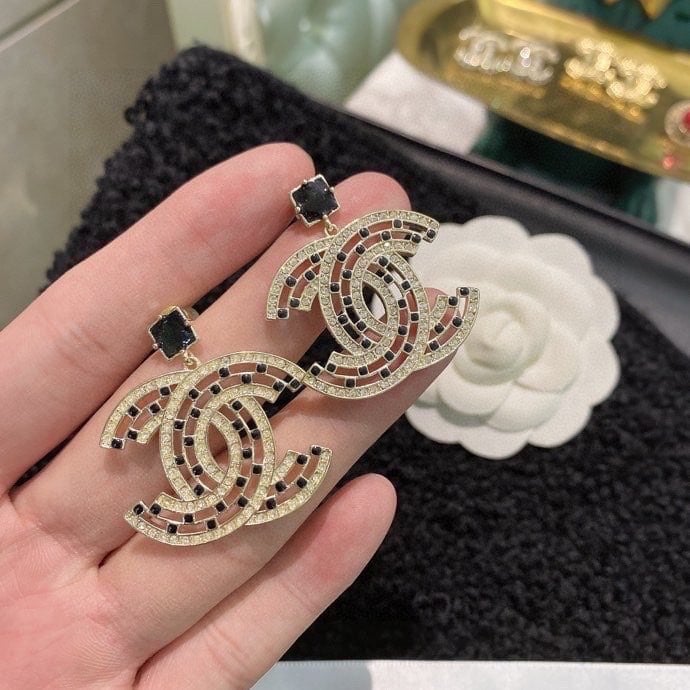 Chanel Cc Earrings