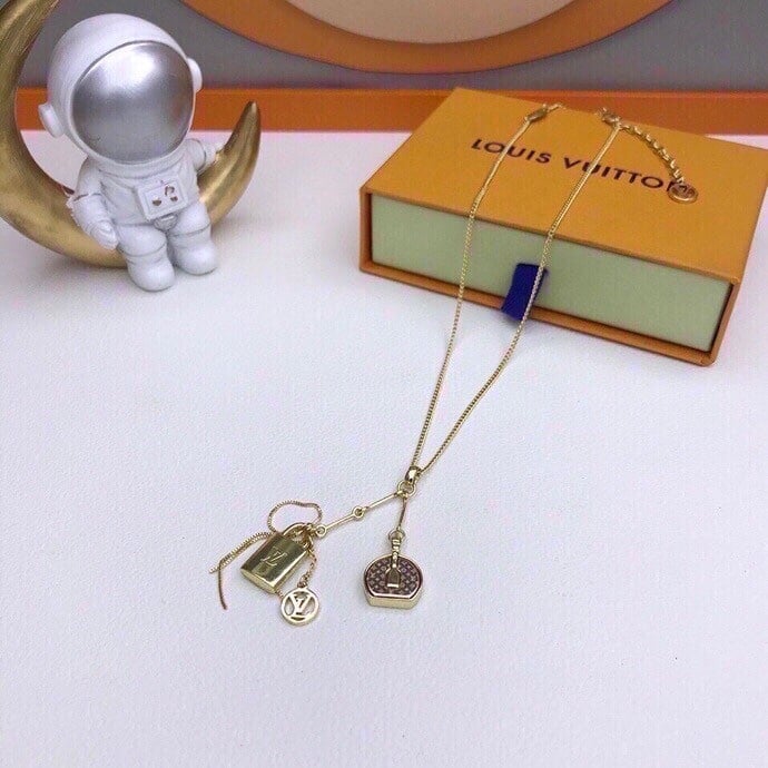 Louis Vuitton Gold Necklace