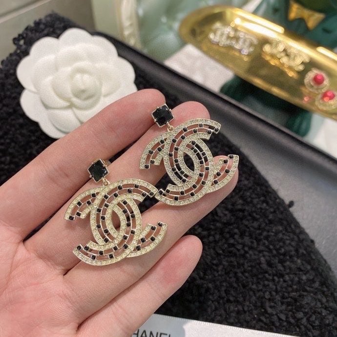 Chanel Cc Earrings