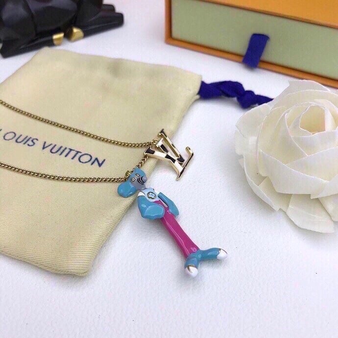 Louis Vuitton Gold Necklace