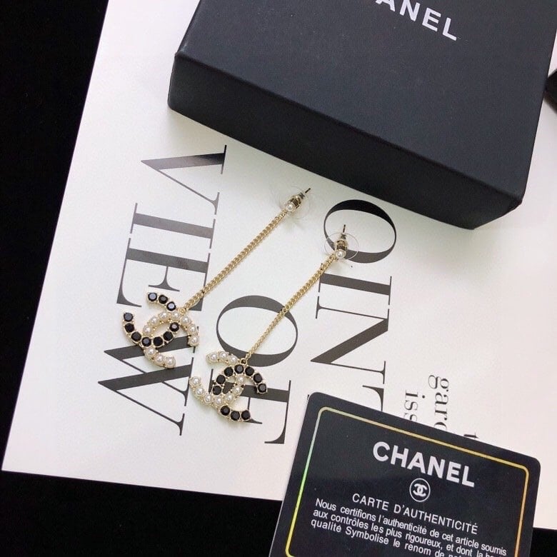Chanel Cc Earrings
