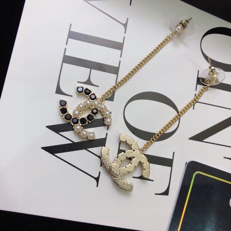 Chanel Cc Earrings