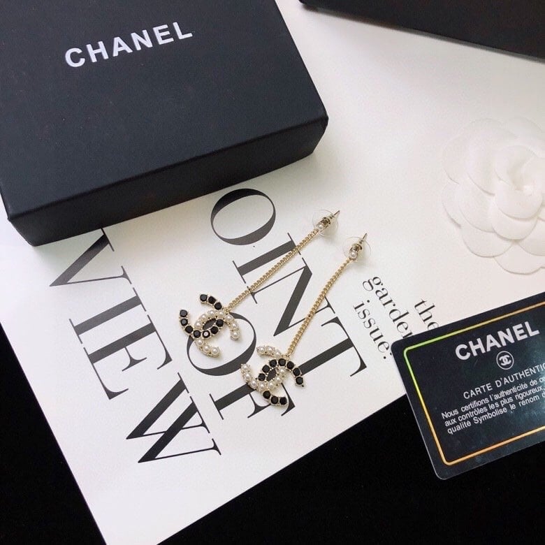 Chanel Cc Earrings