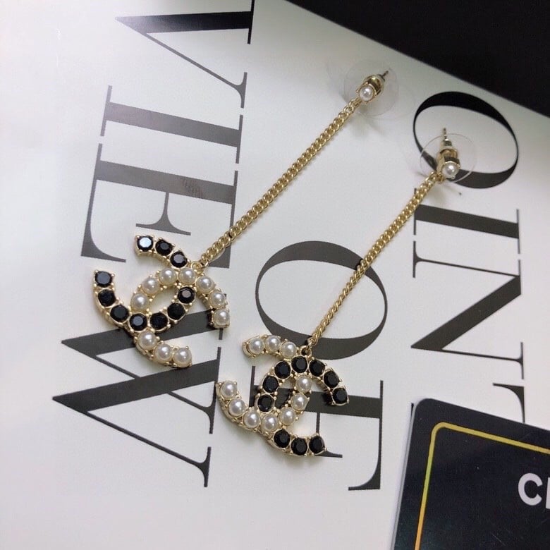 Chanel Cc Earrings