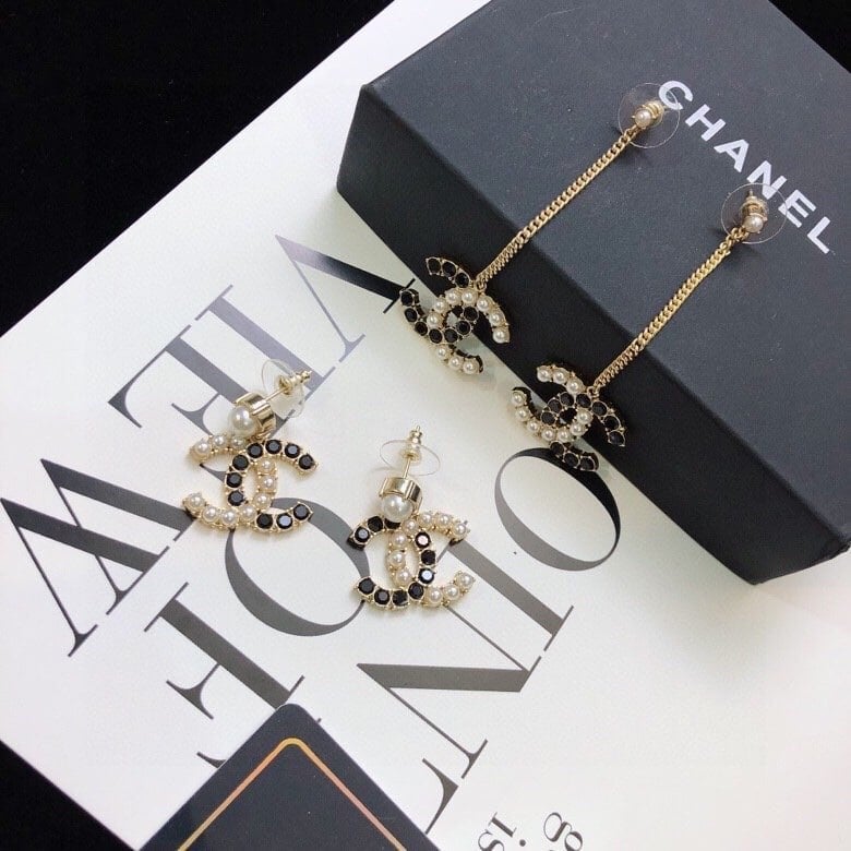 Chanel Cc Earrings