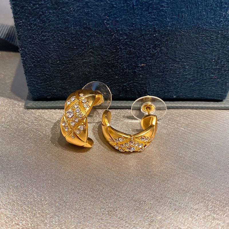 Chanel Coco Golden Earrings