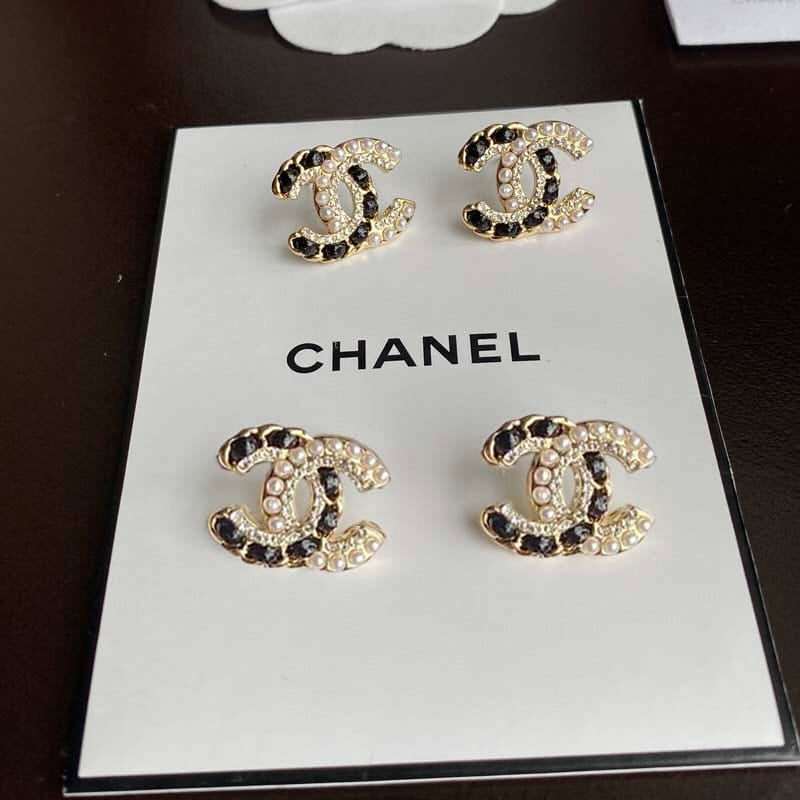 Chanel Cc Earrings