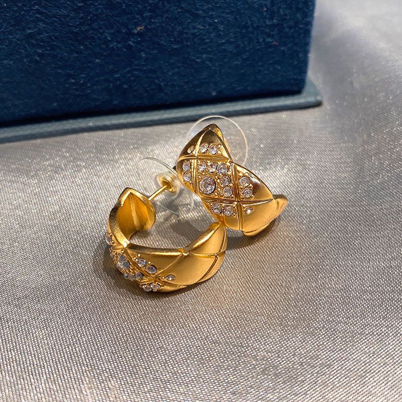 Chanel Coco Golden Earrings
