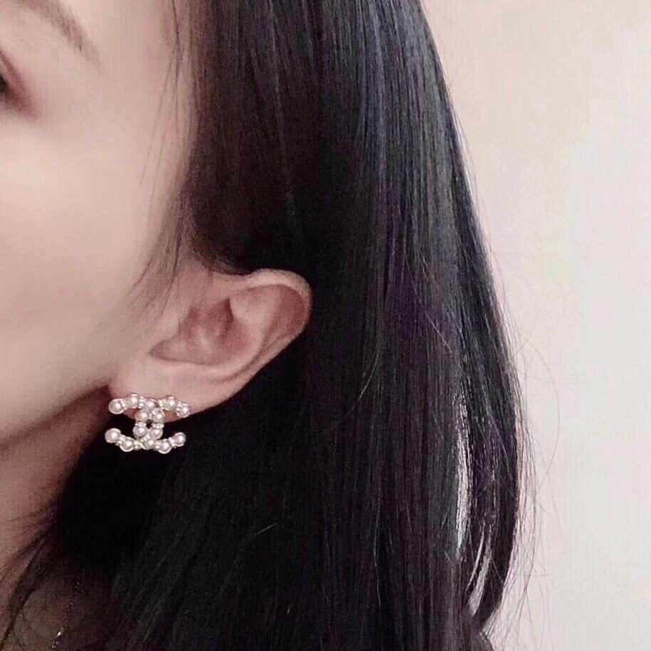 Chanel Cc Earrings