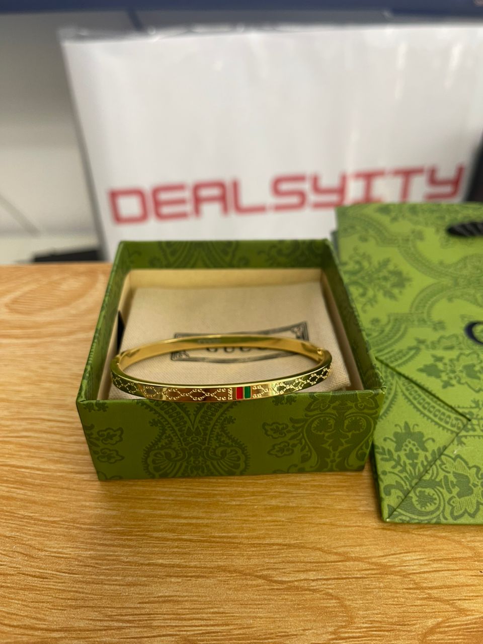 Gucci Cuff Bracelet Gold
