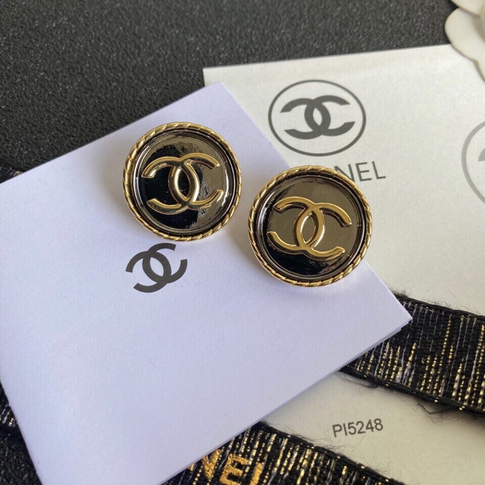 Chanel Cc Earrings