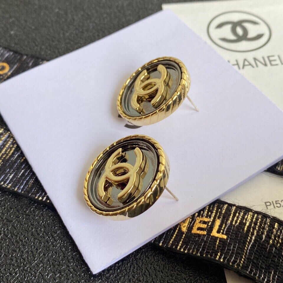 Chanel Cc Earrings