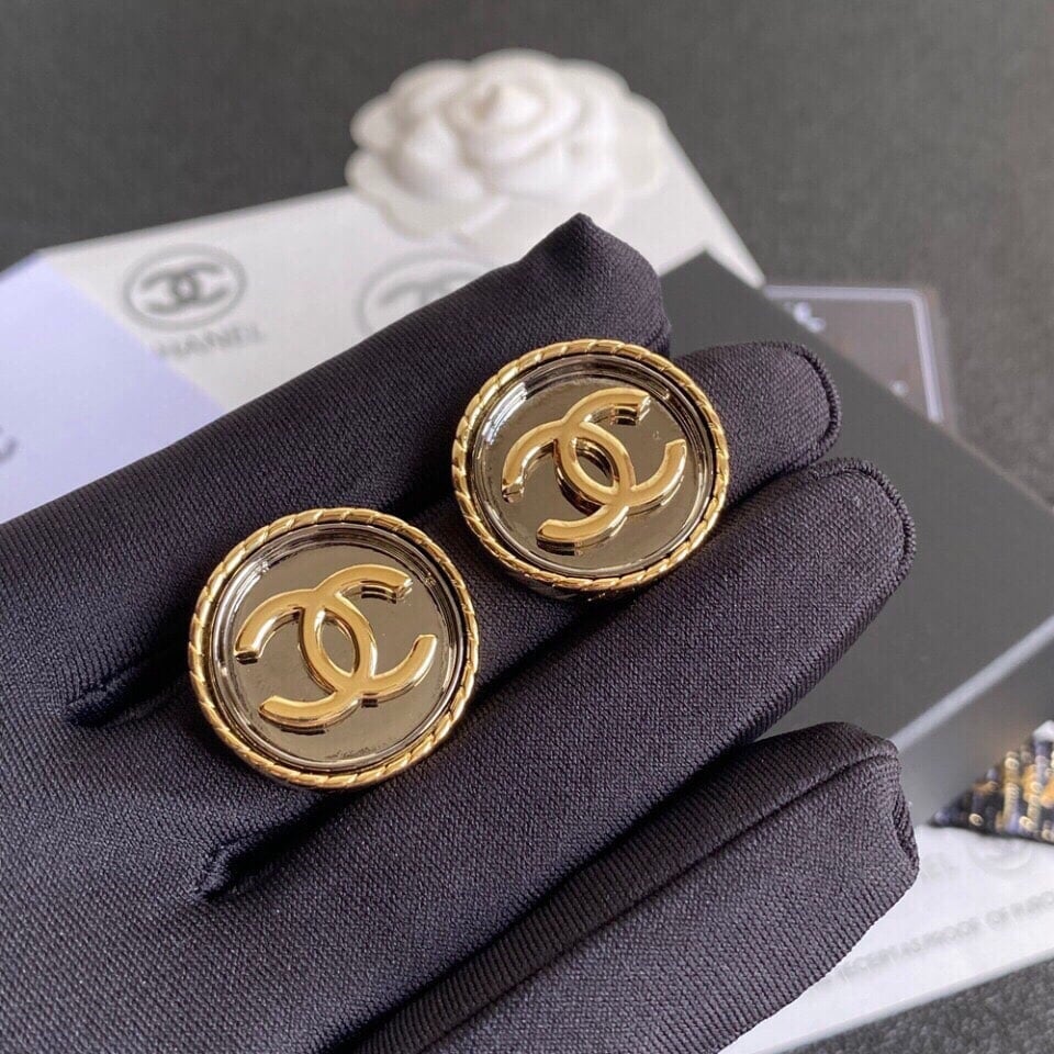 Chanel Cc Earrings