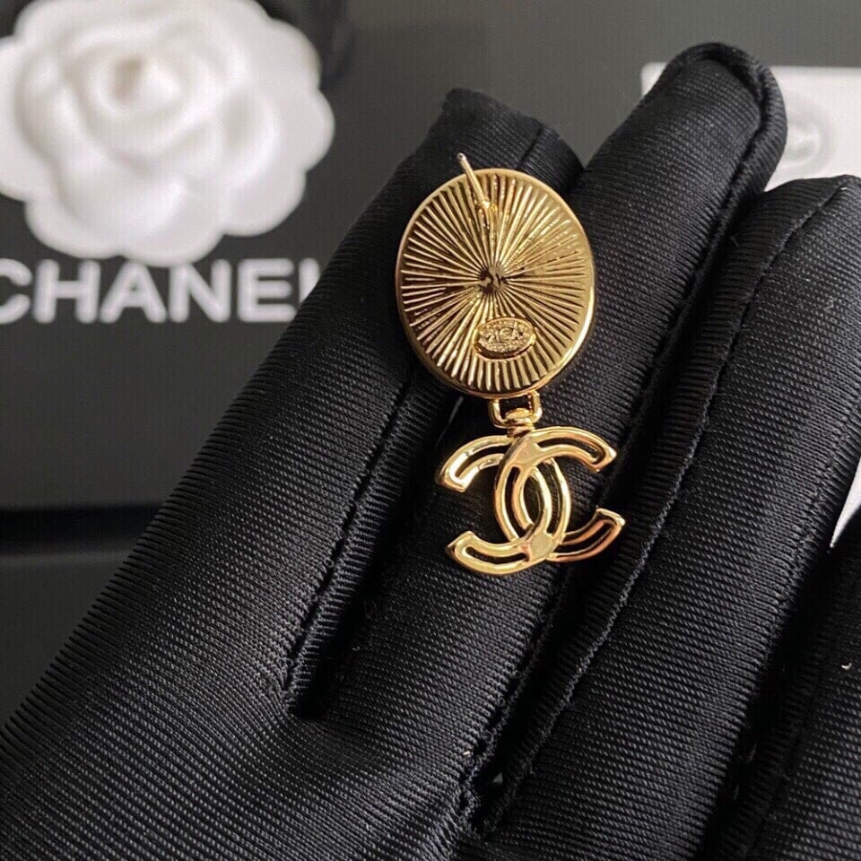 Chanel Cc Earrings